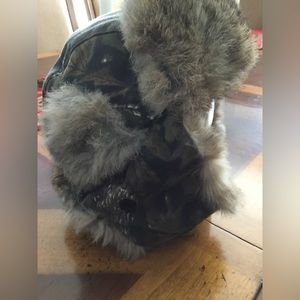 Youth fur hat